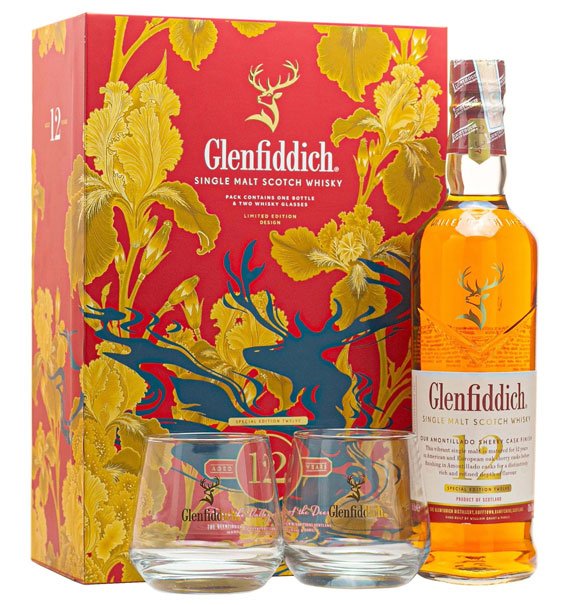Glenfiddich 12 Years Sherry Cask Gift Box Tet 2026