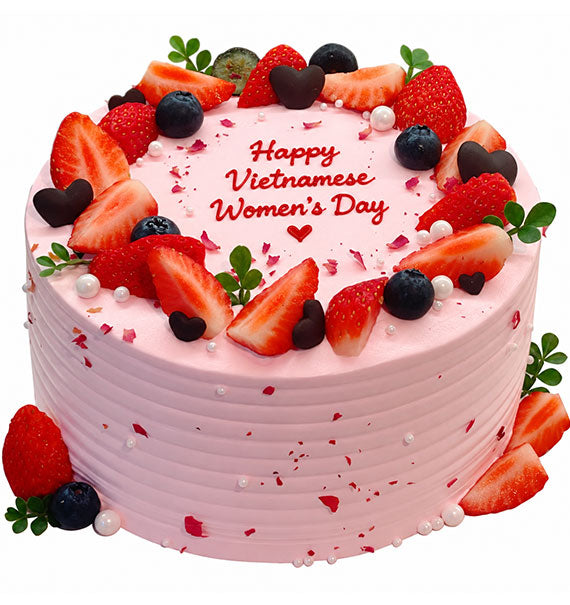 Glow and Bloom Cake Vietnamese Women’s Day