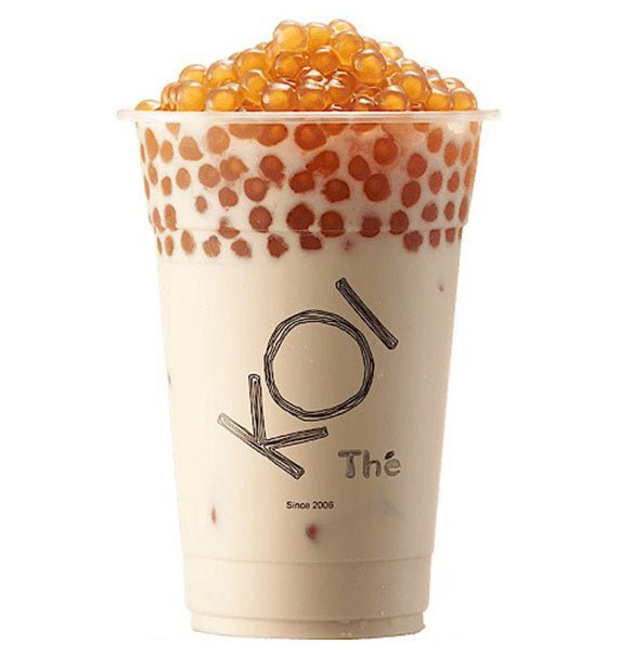 Golden Bubble Milk Tea Koi The