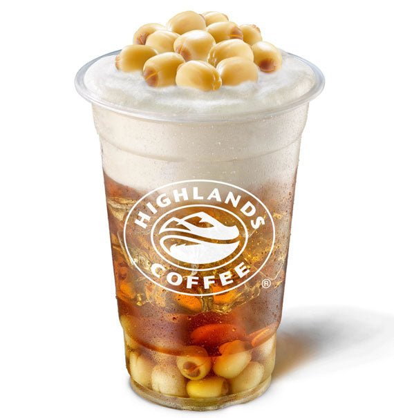 Golden Lotus Tea Highlands Coffee