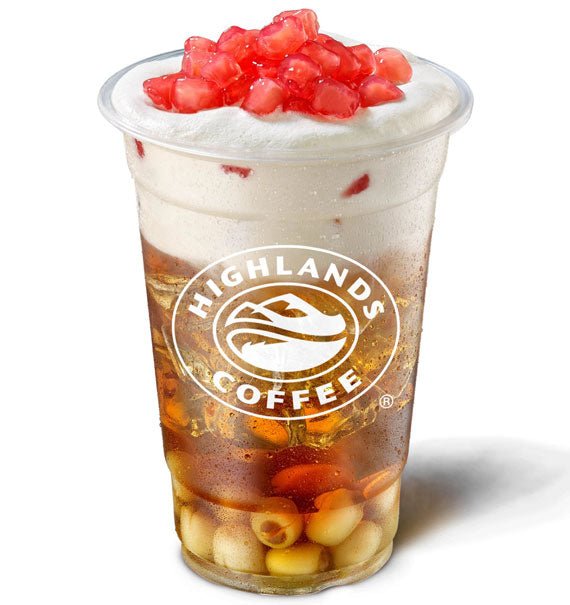 Golden Lotus Tea Highlands Coffee