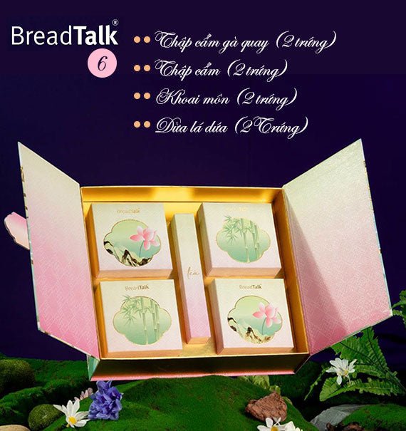 Golden Moon Breadtalk Mooncake Vietnam
