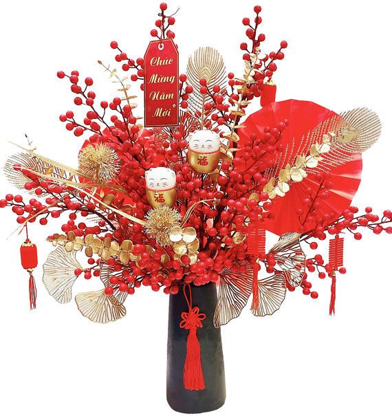 Golden Touch of Red Tet Vietnam