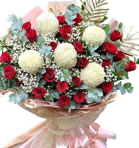 Graceful Harmony Peony Chrysanthemum