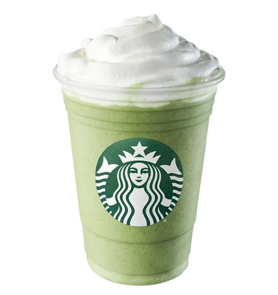 Green Tea Cream Frappuchino Starbucks