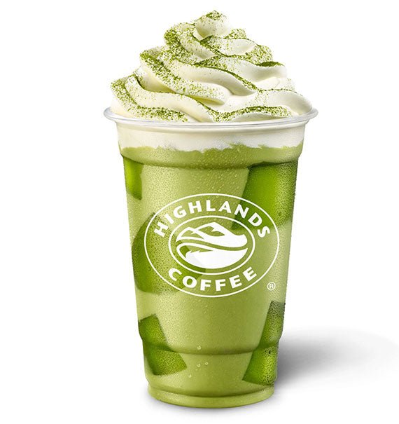Green Tea Freeze Highlands Coffee
