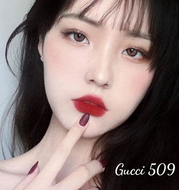 Gucci Rouge À Lèvres Mat 509 Janie Scarlet