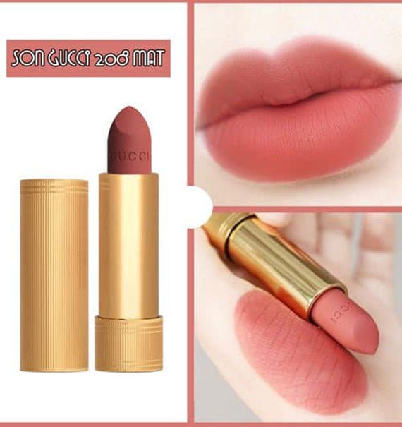Gucci Rouge À Lèvres Mat 208 They Met in Argentina