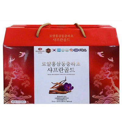 HankwanjanG Royal Red Ginseng Cordyceps Saffron Gold