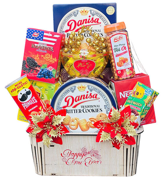 Harmony & Wealth Basket Tet Hamper