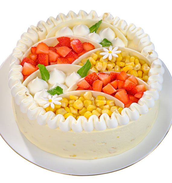 Harvest Bloom Corn Cake Vietnam