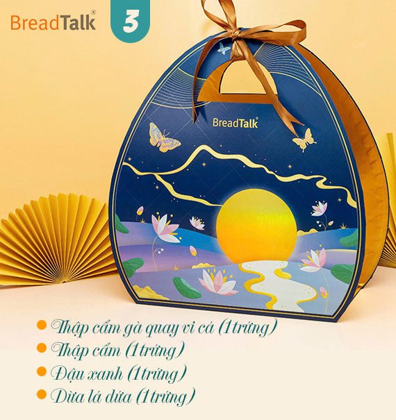 Harvest Moon Breadtalk Mooncake 2025 Vietnam