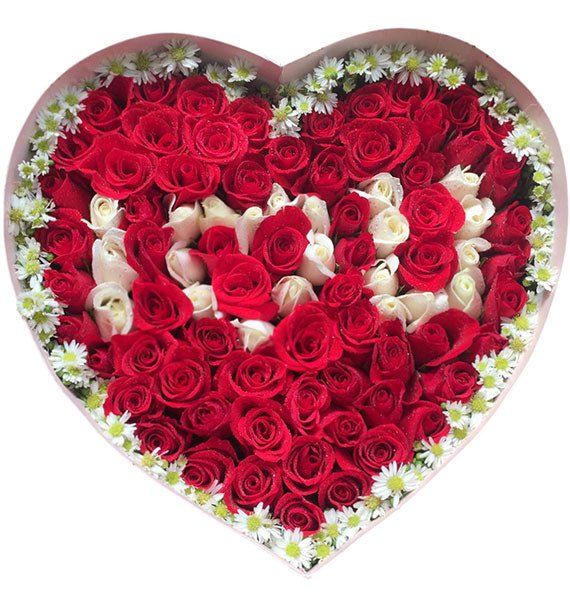 Heart of Roses Box