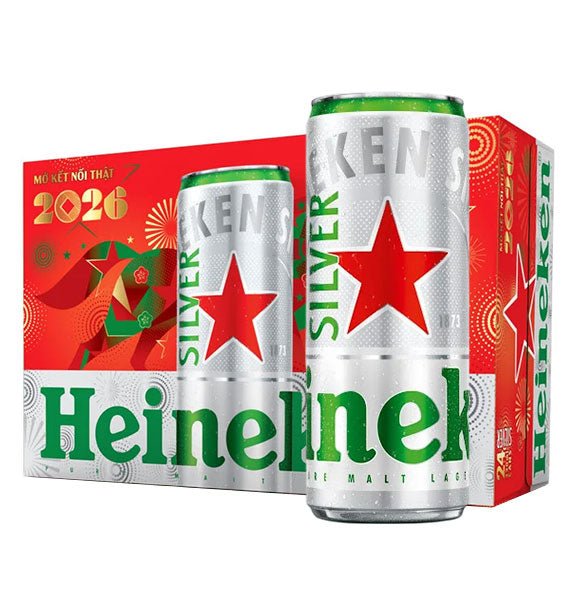 Heineken Silver Beer Tet 2028 Version