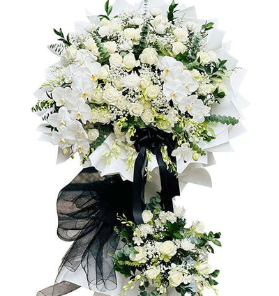 Heartfelt Funeral Standing Spray