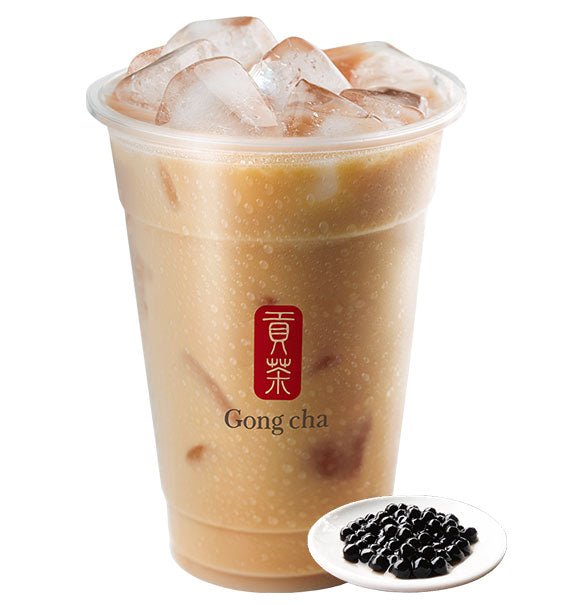 Hokkaido Milk Tea With Black Pearl Gong Cha