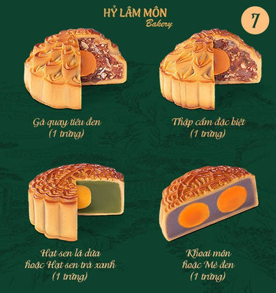 Hy Lam Mon Mooncake - Combo #7