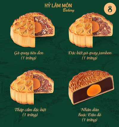 Hy Lam Mon Mooncake - Combo #8