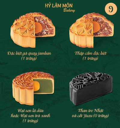 Hy Lam Mon Mooncake - Combo #9