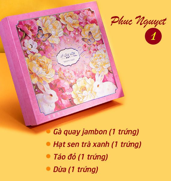 Hy Lam Mon Mooncake Vietnam Combo Phuc Nguyet #1