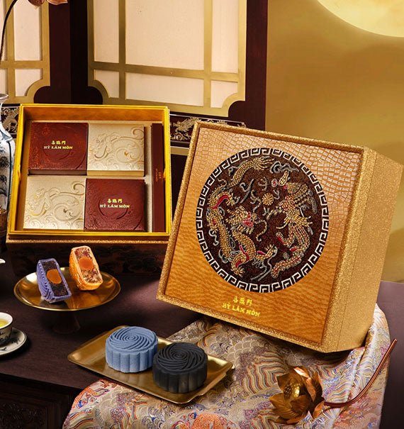 Hy Lam Mon Mooncake Vietnam Combo De Nguyet