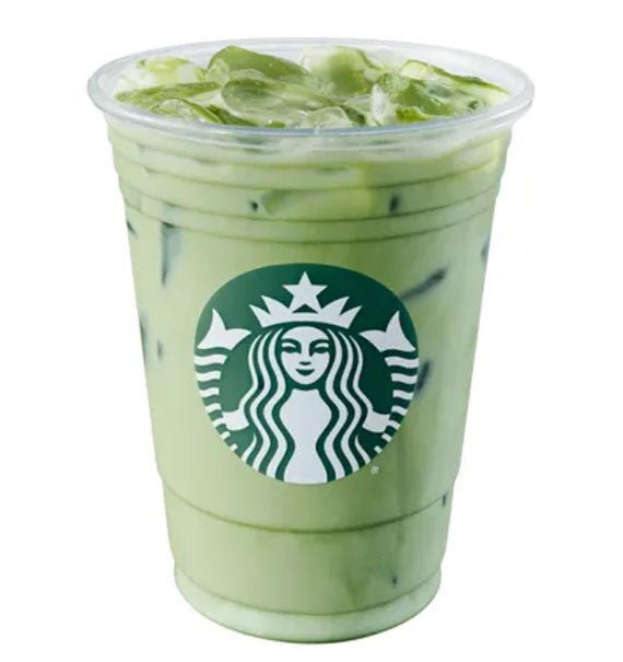 Iced Pure Matcha Latte Starbucks