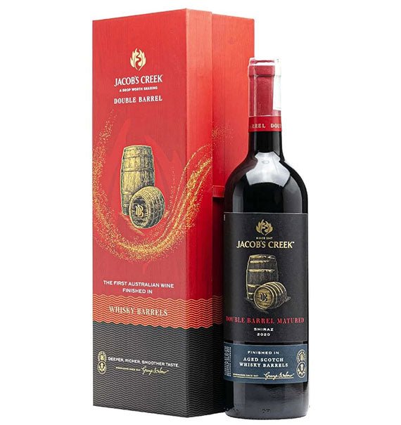 Jacob’s Creek Double Barrel Shiraz Gift Box