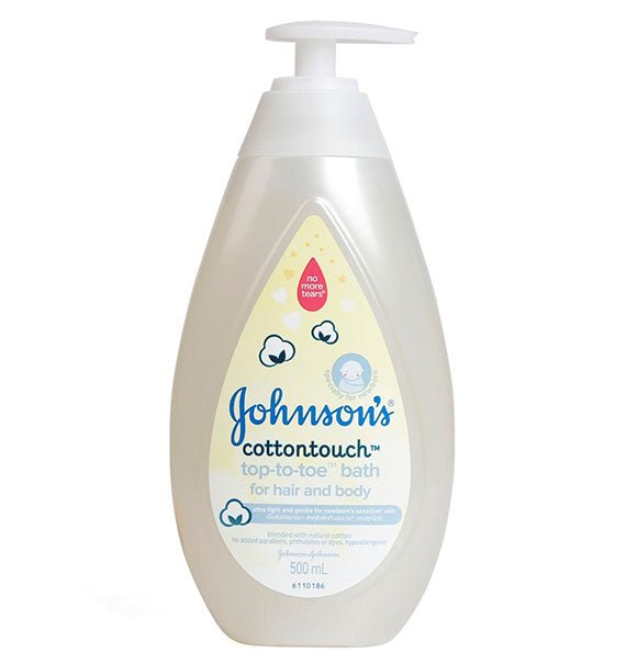 Johnsons Cottontouch Top-to-toe Baby Bath 500ml Vietnam