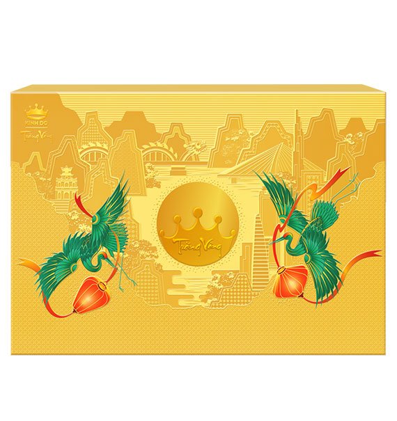 Kinh Do Mooncake Trang Vang Hoang Kim Vinh Hoa Vang