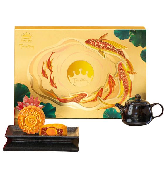 Kinh Do Mooncake Trang Vang Hoang Kim Vinh Hoa Vang