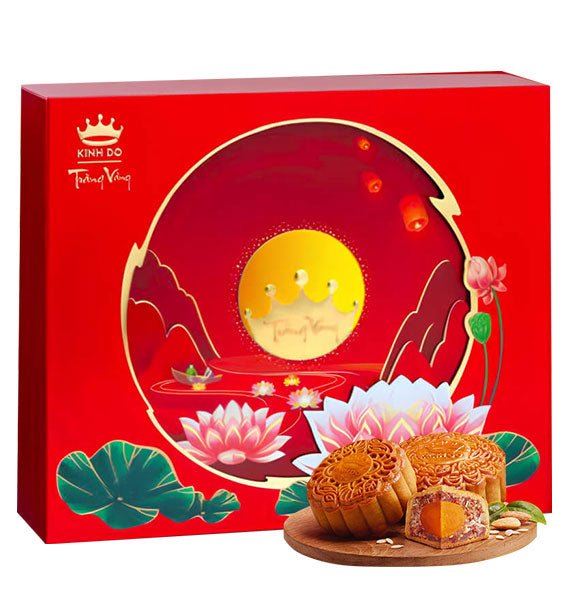 Kinh Do Mooncake Trang Vang Hong Ngoc An Thinh Do