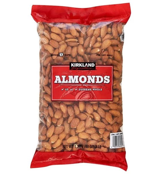 Kirkland Signature Almond 1kg36 Tet Food