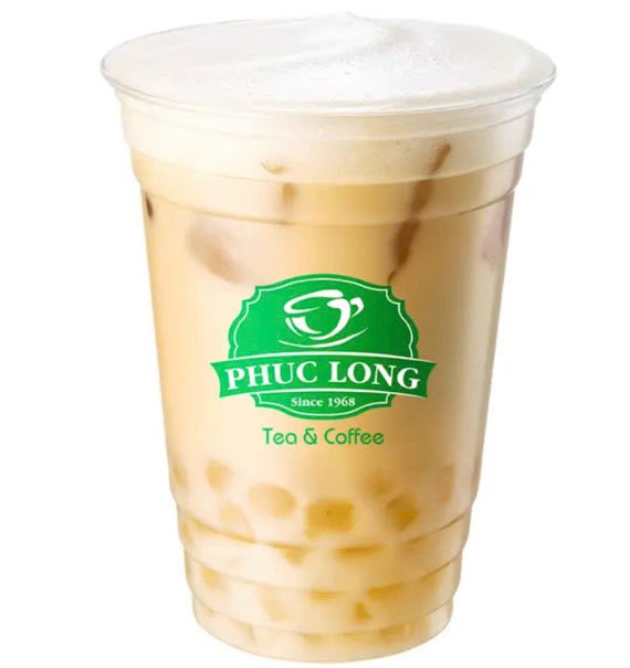 konjac ball oolong jasmine milk tea vietnam