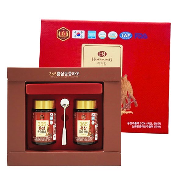 Korean Red Ginseng & Cordyceps 365