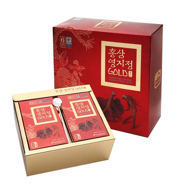 Korean Red Ginseng Lingzhi Extract Gold Pocheon