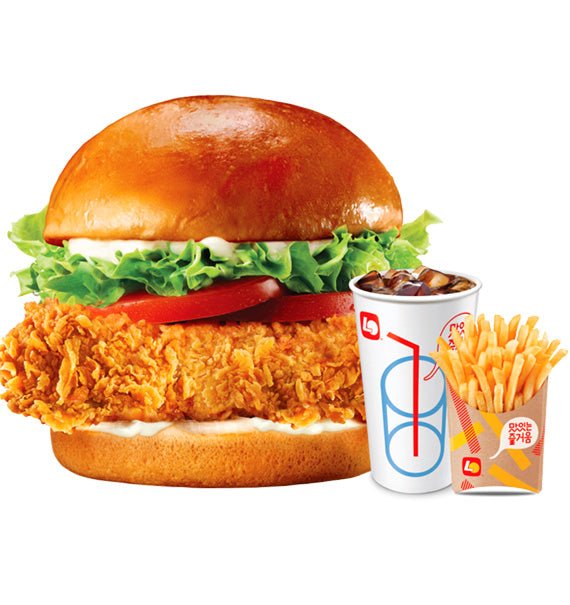 L Chicken Combo Lotteria Vietnam