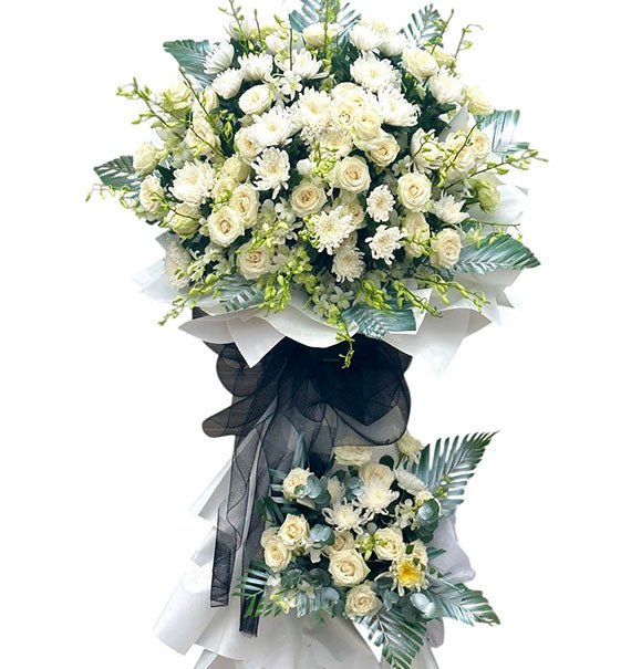 Lẵng Hoa Chia Buồn