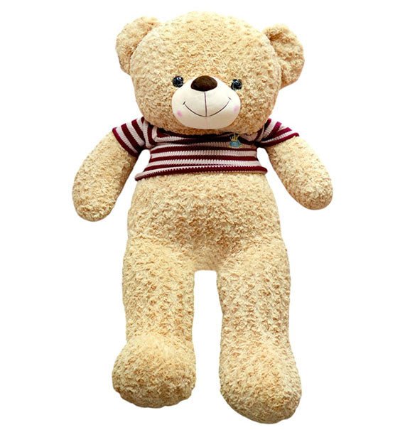 Latte Brown Teddy Bear Wearing T-Shirt Gifts Vietnam