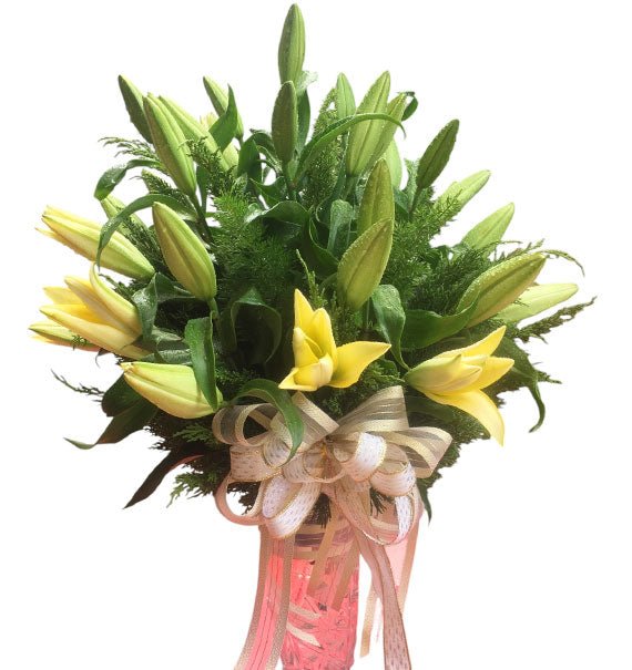 Lilies In Vase