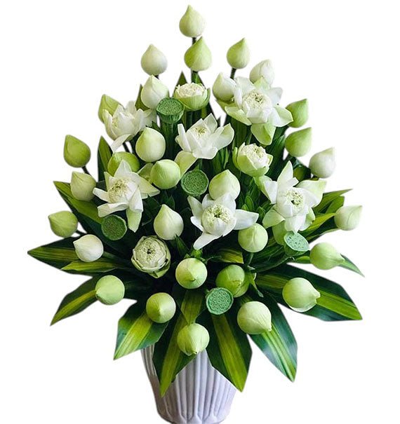 Lotus Of Light Basket