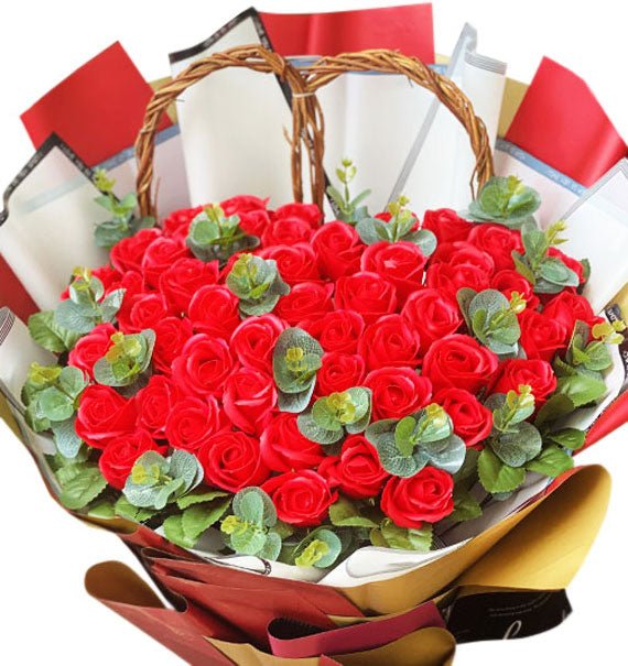 Love in Bloom Waxed Roses Vietnamese Womens Day