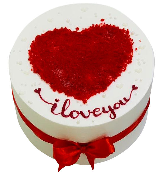 Love Note In Cake Valentine Vietnam