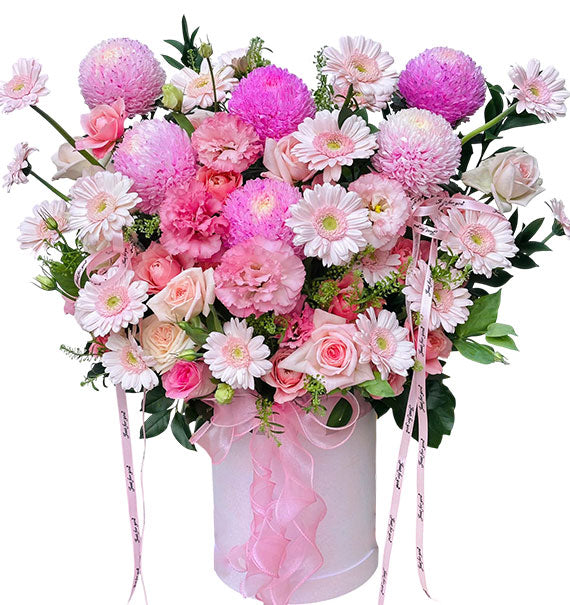 Love You Mom Flower Basket Vietnam