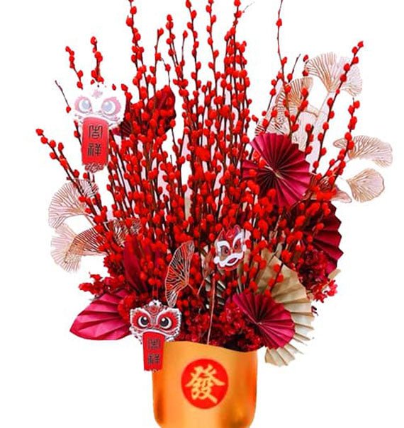 Lunar Bud Vase Tet Vietnam