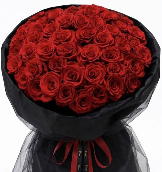 Magical Red Rose Bouquet Vietnam
