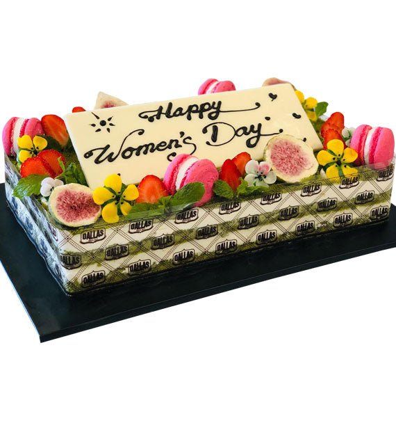 Matcha Dallas Cake For Womens Day Vietnam