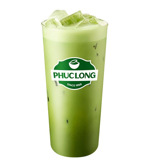 matcha milk tea phuc long vietnam