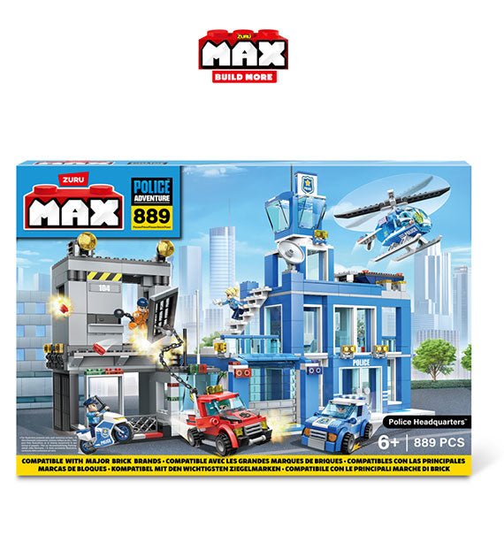 Max Build More Police Station Building Blocks Toy Vietnam