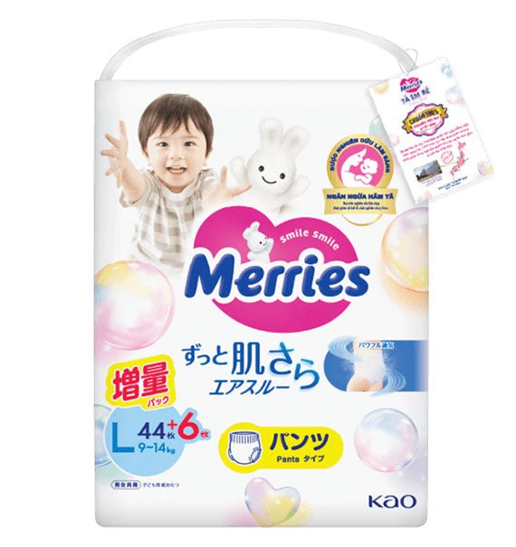 merries baby pants diapers size l vietnam