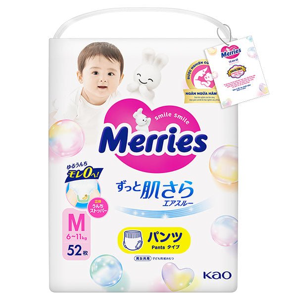 merries baby pants diapers size m vietnam